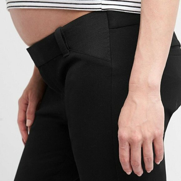 GAP Maternity Signature Skinny Ankle Length Pants Navy Blue Size 12 - Picture 4 of 4